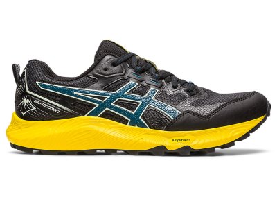 Men's Asics Gel-sonoma 7 Running Shoes Graphite Grey/Ink Teal Canada | CA6724-490