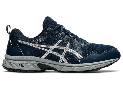 Men's Asics Gel-ventuRE 8 (4E) Trail Running Shoes French Blue/Pure Silver Canada | CA8533-163