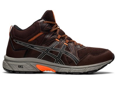 Men's Asics Gel-ventuRE 8 MT Trail Running Shoes Coffee/Clay Grey Canada | CA2694-670