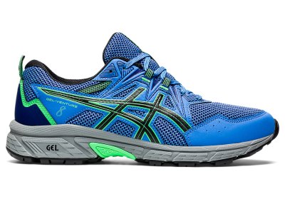 Men's Asics Gel-ventuRE 8 Trail Running Shoes Blue Coast/New Leaf Canada | CA5349-007