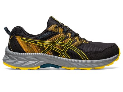 Men's Asics Gel-ventuRE 9 Running Shoes Black/Golden Yellow Canada | CA7417-481