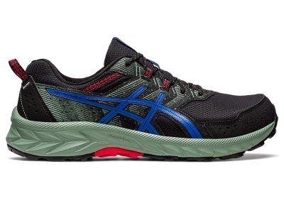 Men's Asics Gel-ventuRE 9 Running Shoes Black/Tuna Blue Canada | CA7832-274