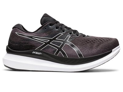 Men's Asics Glideride 3 Running Shoes Black/White Canada | CA3457-715