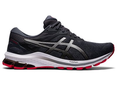 Men's Asics Gt-1000 10 Running Shoes Carrier Grey/Pure Silver Canada | CA0555-155