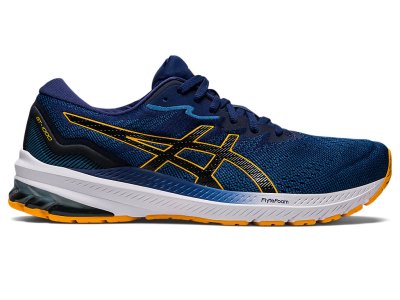 Men's Asics Gt-1000 11 Running Shoes Azure/Black Canada | CA3229-759