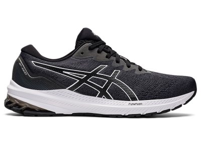 Men's Asics Gt-1000 11 Running Shoes Black/White Canada | CA3965-938