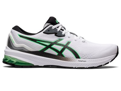 Men's Asics Gt-1000 11 Running Shoes White/Black Canada | CA9067-169