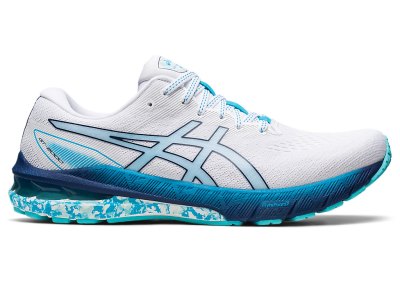 Men's Asics Gt-2000 10 Running Shoes White/Ice Mint Canada | CA7960-560