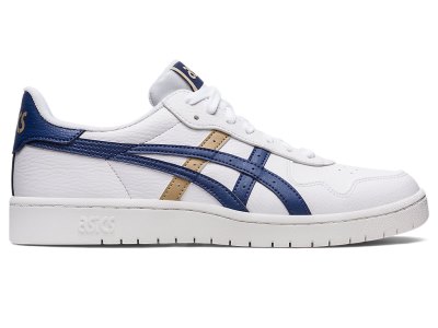 Men's Asics Japan S Netball Shoes White/Indigo Blue Canada | CA9847-430