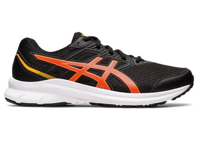 Men's Asics Jolt 3 Running Shoes Black/Cherry Tomato Canada | CA7019-753