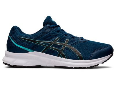 Men's Asics Jolt 3 Running Shoes Mako Blue/Black Canada | CA4850-026