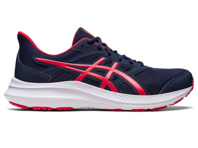 Men's Asics Jolt 4 Running Shoes Midnight/Electric Red Canada | CA7133-811