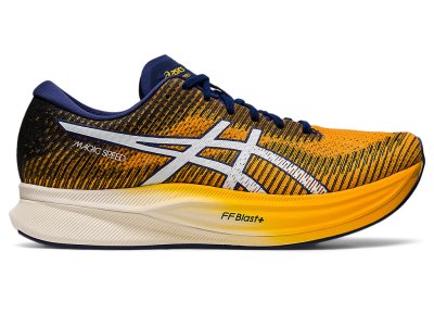 Men's Asics Magic Speed 2 Running Shoes Amber/White Canada | CA9138-393