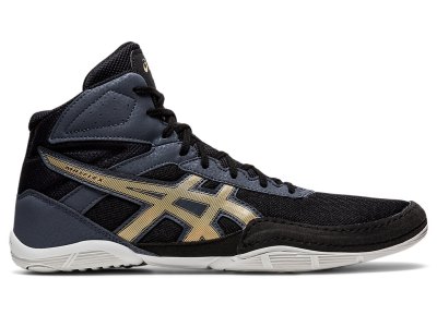 Men's Asics Matflex 6 Wrestling Shoes Black/Champagne Canada | CA7045-468