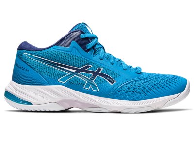 Men's Asics Netburner Ballistic FF MT 3 Volleyball Shoes Island Blue/Indigo Blue Canada | CA3627-465