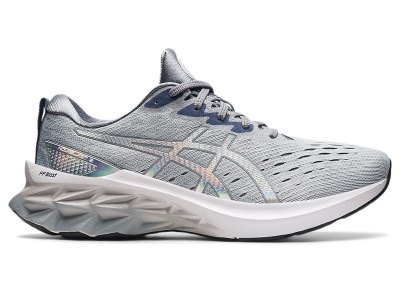 Men's Asics Novablast 2 Platinum Running Shoes Piedmont Grey/White Canada | CA1177-508