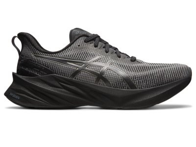 Men's Asics Novablast 3 LE Running Shoes Black/Graphite Grey Canada | CA2899-404