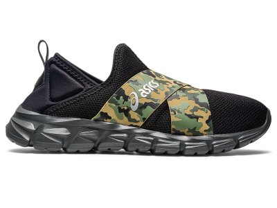 Men's Asics Quantum Lyte Slip-on Sneakers Black/Camo Canada | CA3221-478