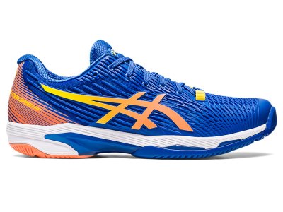 Men's Asics Solution Speed FF 2 Tennis Shoes Tuna Blue/Sun Peach Canada | CA1132-271