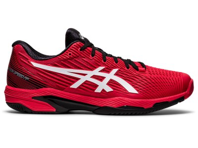 Men's Asics Solution Speed FF 2 Tennis Shoes Electric Red/White Canada | CA9824-944