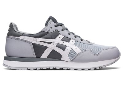 Men's Asics Tiger Runner II Sneakers Piedmont Grey/Steel Grey Canada | CA2345-198