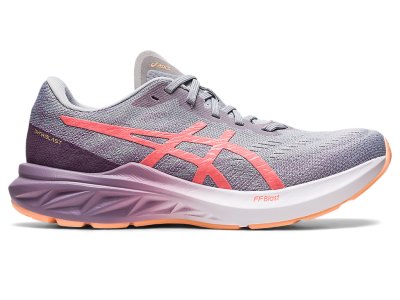 Women's Asics Dynablast 3 Running Shoes Piedmont Grey/Papaya Canada | CA0076-626