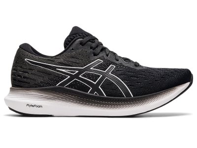 Women's Asics Evoride 2 (D) Running Shoes Black/White Canada | CA7930-900