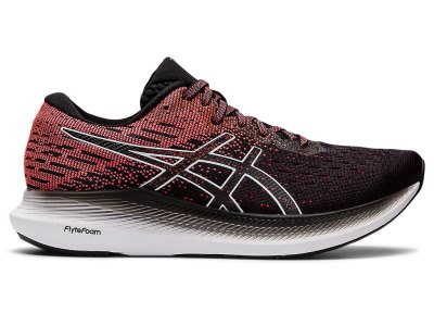 Women's Asics Evoride 2 Running Shoes Black/Blazing Coral Canada | CA8900-970