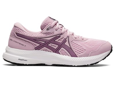 Women's Asics Gel-contend 7 Running Shoes Barely Rose/Rosequartz Canada | CA5856-731