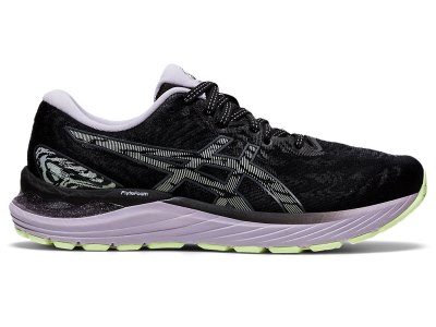 Women's Asics Gel-cumulus 23 Running Shoes Black/Carrier Grey Canada | CA2295-355