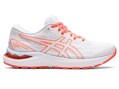 Women's Asics Gel-cumulus 23 Running Shoes White/Sky Canada | CA4816-445