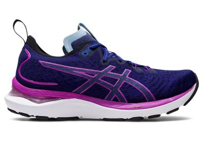 Women's Asics Gel-cumulus 24 Mk Running Shoes Dive Blue/Orchid Canada | CA6052-319