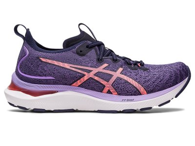 Women's Asics Gel-cumulus 24 Mk Running Shoes Dusty Purple/Papaya Canada | CA9204-484