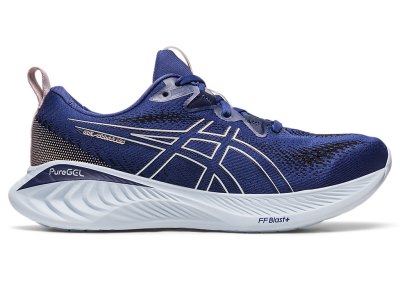 Women's Asics Gel-cumulus 25 Running Shoes Indigo Blue/Sky Canada | CA4695-671