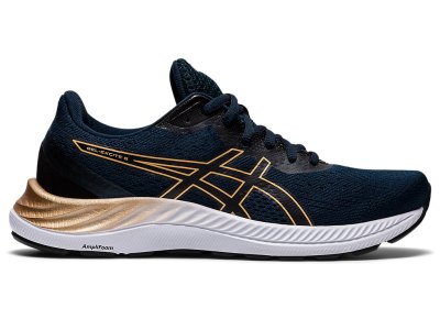 Women's Asics Gel-eXCite 8 Running Shoes French Blue/Champagne Canada | CA1478-335