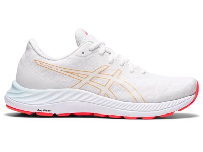 Women's Asics Gel-eXCite 8 Running Shoes White/Champagne Canada | CA5436-870