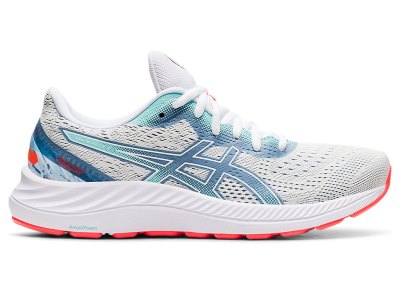 Women's Asics Gel-eXCite 8 Running Shoes White/White Canada | CA9447-502