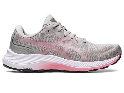 Women's Asics Gel-eXCite 9 Running Shoes Oyster Grey/Fruit Punch Canada | CA5361-479