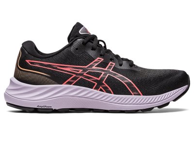 Women's Asics Gel-eXCite 9 Running Shoes Black/Papaya Canada | CA8353-528