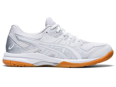 Women's Asics Gel-furtherup Volleyball Shoes White/White Canada | CA2833-903