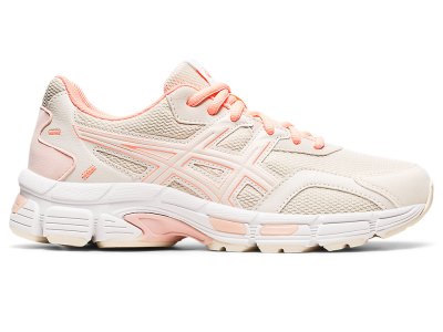 Women's Asics Gel-jOG Mc Sneakers Birch/Sun Coral Canada | CA5824-739