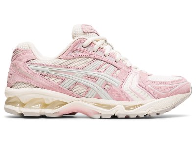 Women's Asics Gel-kayano 14 Sneakers Cream/Pink Salt Canada | CA2099-361