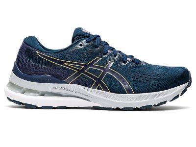 Women's Asics Gel-kayano 28 (D) Running Shoes French Blue/Thunder Blue Canada | CA0632-698