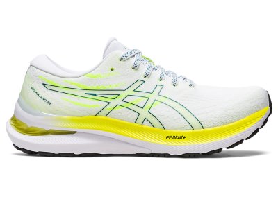 Women's Asics Gel-kayano 29 Running Shoes White/Velvet Pine Canada | CA4204-989