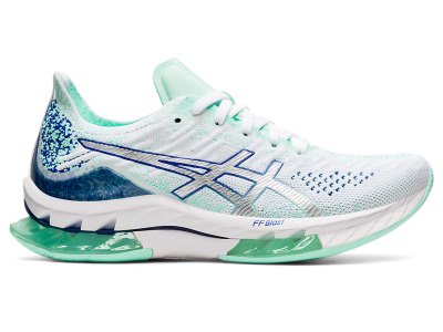 Women's Asics Gel-kinsei Blast Running Shoes White/Pure Silver Canada | CA5331-621