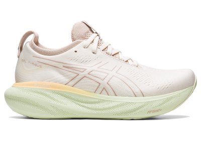 Women's Asics Gel-nimbus 25 Running Shoes Cream/Fawn Canada | CA3970-882