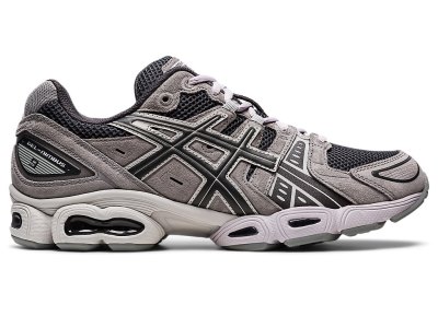 Women's Asics Gel-nimbus 9 Sneakers Obsidian Grey/Clay Grey Canada | CA5804-038