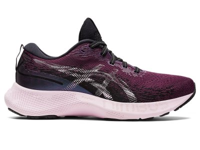 Women's Asics Gel-nimbus Lite 3 Running Shoes Deep Plum/Barely Rose Canada | CA2333-003