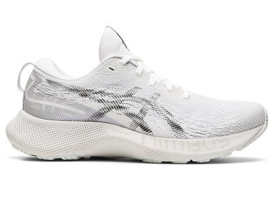 Women's Asics Gel-nimbus Lite 3 Running Shoes White/Black Canada | CA4894-512