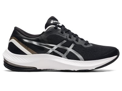 Women's Asics Gel-pulse 13 Running Shoes Black/White Canada | CA6295-453